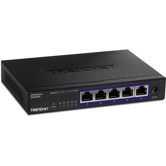 Trendnet TEG-S380 network switch Unmanaged Gigabit Ethernet (10/100/1000) Black