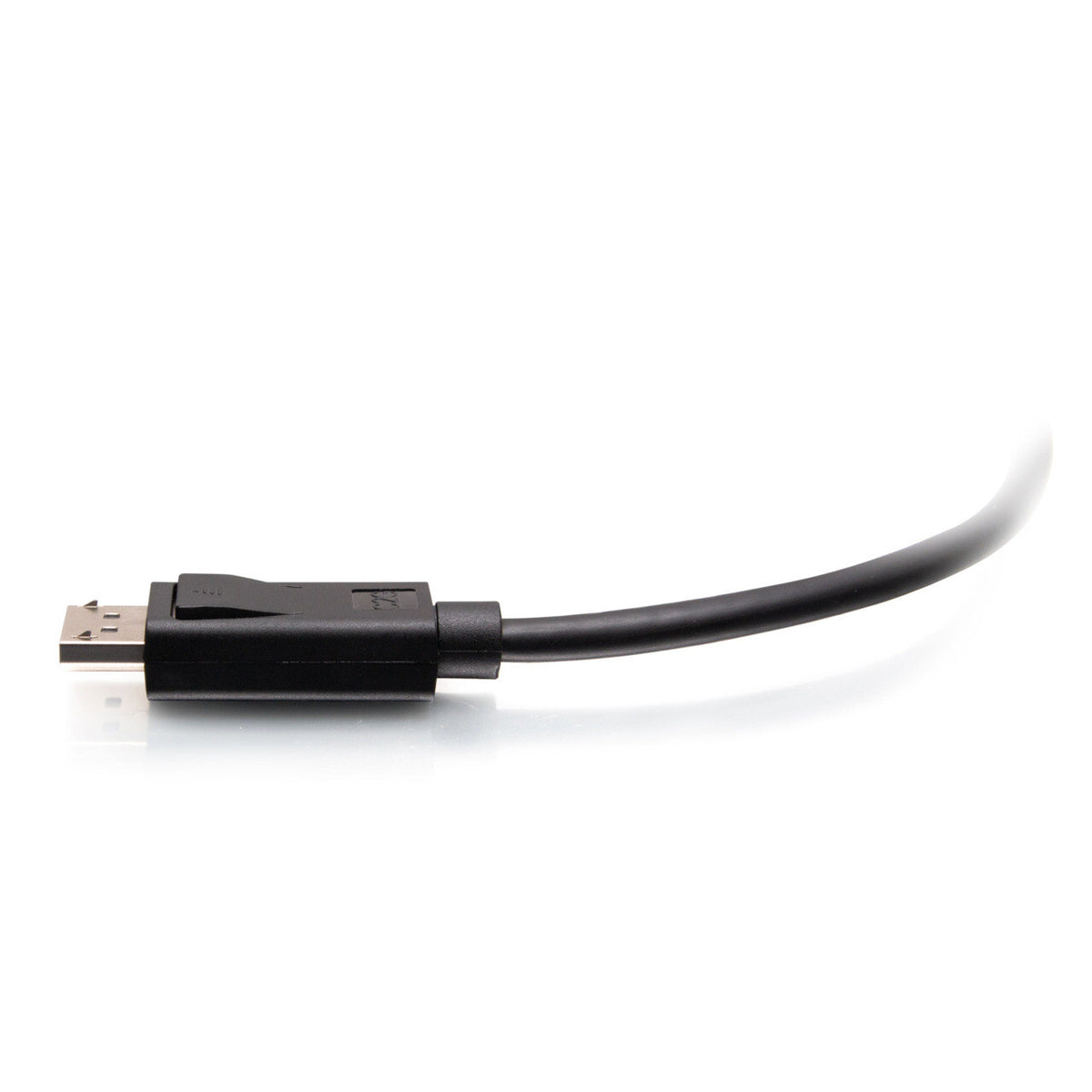 C2G 10ft (3m) DisplayPortTM Cable with Latches 4K 60Hz UHD M/M - Black