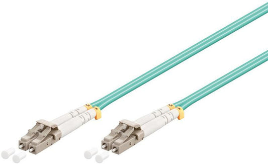 Microconnect FIB442010-FLAT InfiniBand/fibre optic cable 10 m LC Aqua colour