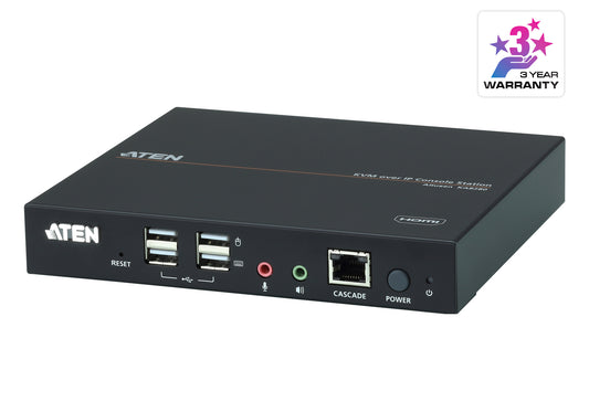 ATEN KA8280 KVM switch, Rack mounting, black