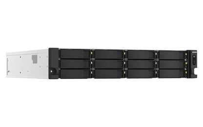 QNAP TS-h1887XU-RP NAS Rack (2U) Intel Xeon E E-2334 16 GB DDR4 0 TB QuTS hero Black, White