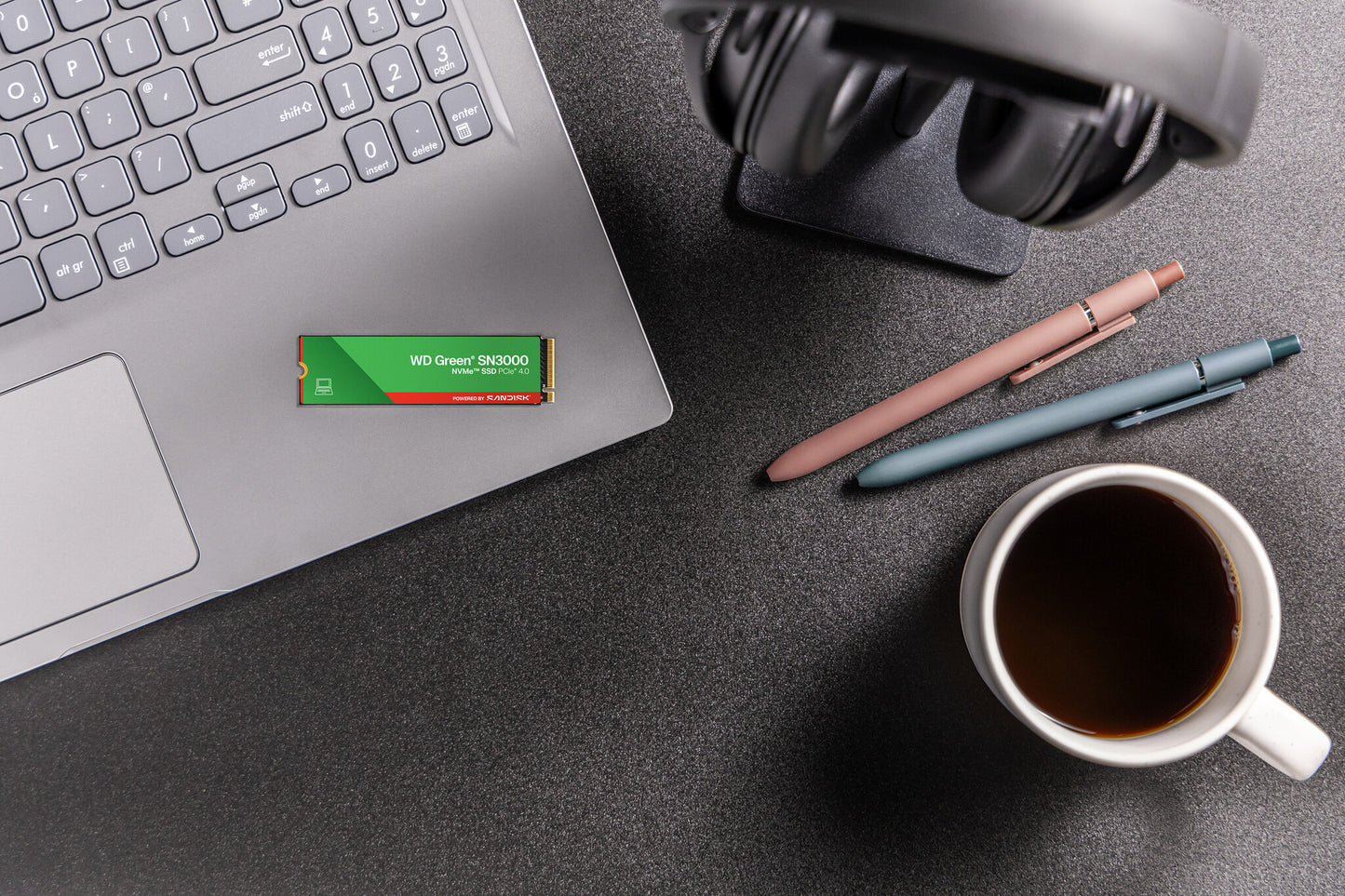 SanDisk Green WD ™ SN3000 NVMe™ SSD POWERED BY 500 GB