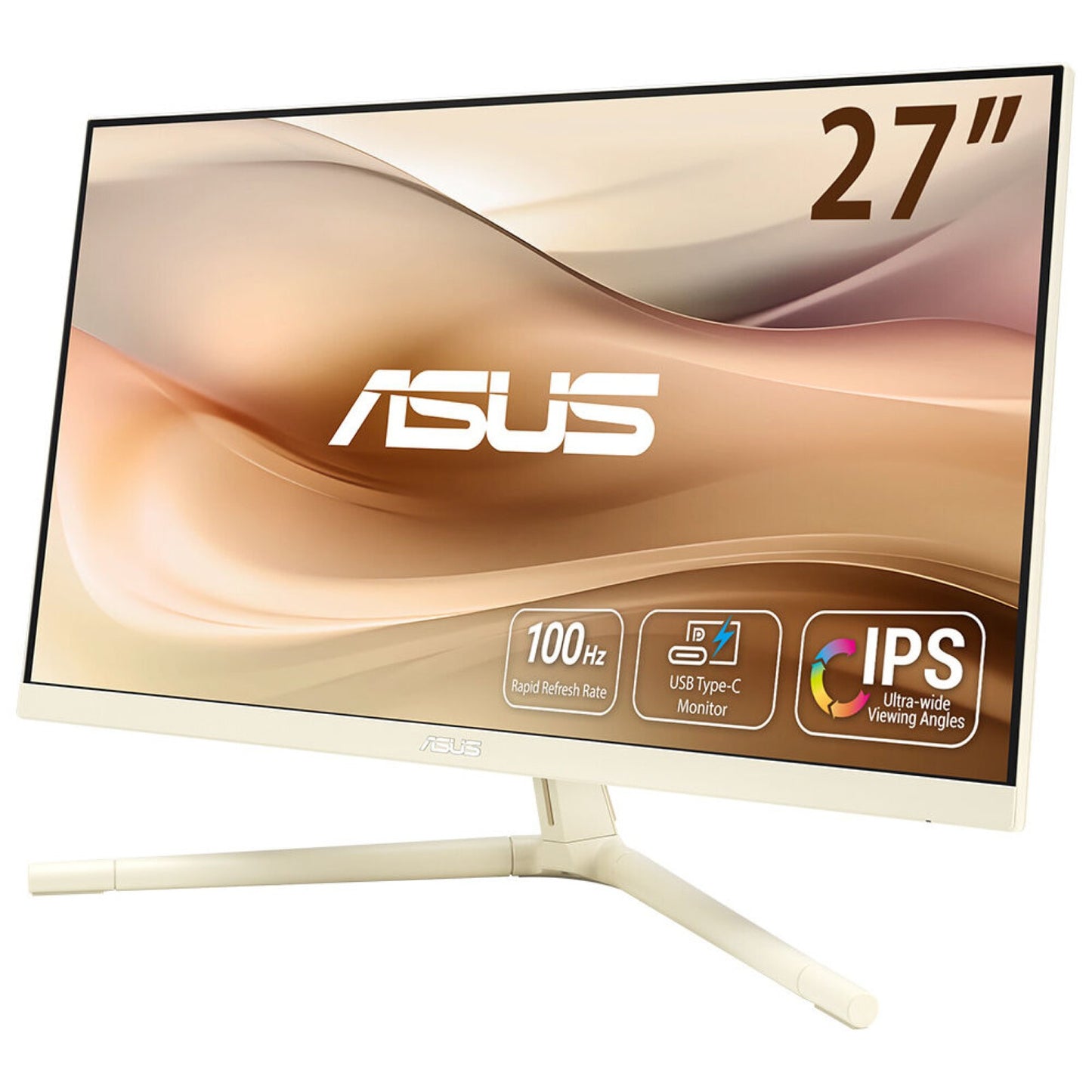 ASUS VU279CFE-M computer monitor 68.6 cm (27") 1920 x 1080 pixels Full HD LCD Beige