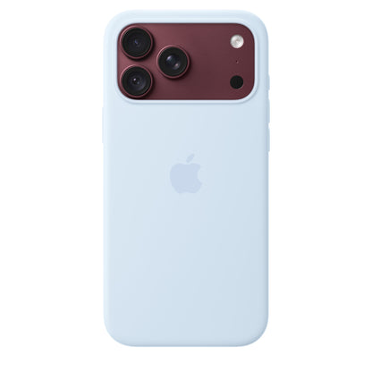 Apple iPhone 18 Pro Max Silicone Case with MagSafe - Crisp Blue