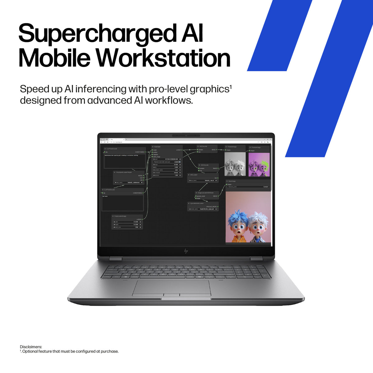 HP ZBook Fury G1i Data Science Intel Core Ultra 7 255HX Mobile workstation 40.6 cm (16") WUXGA 32 GB DDR5-SDRAM 1 TB SSD NVIDIA RTX PRO 1000 Blackwell Wi-Fi 7 (802.11be) Windows 11 Pro AI Workstation, AI PC Silver