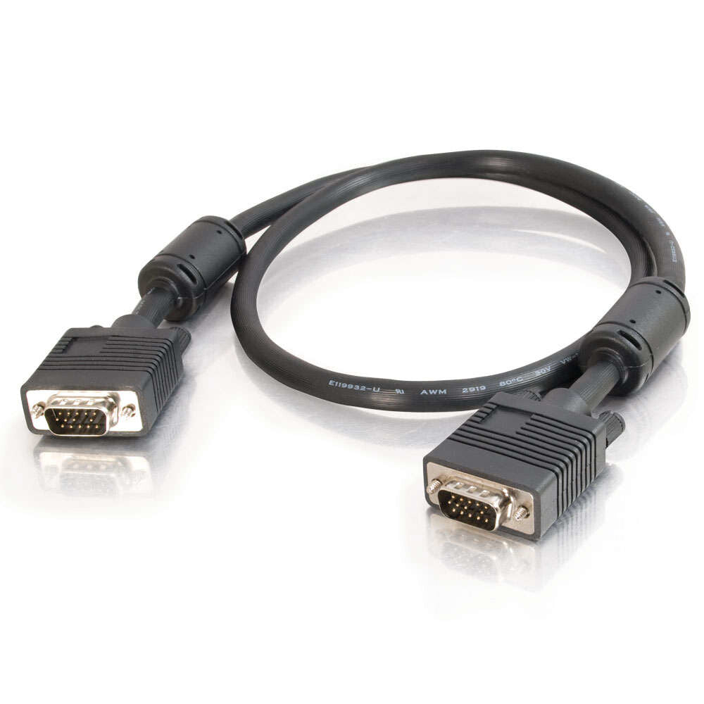 C2G 3m Monitor HD15 M/M cable VGA cable VGA (D-Sub) Black