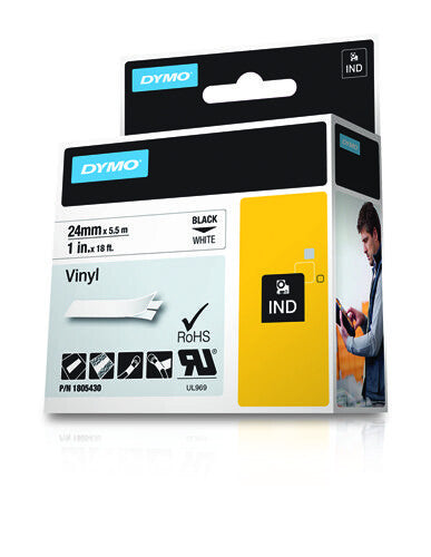 DYMO IND Vinyl Labels