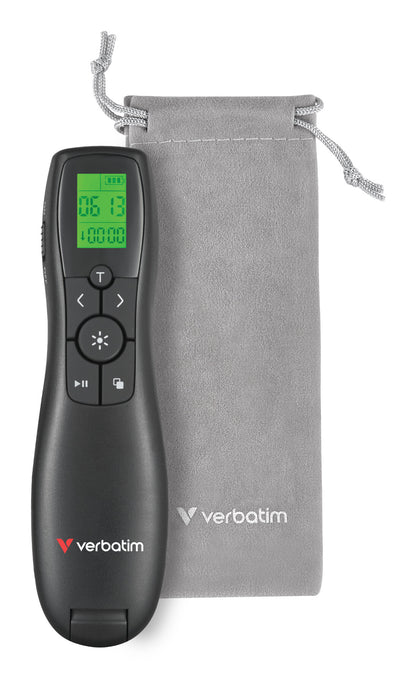 Verbatim Keynote Wireless Presenter with LCD Display