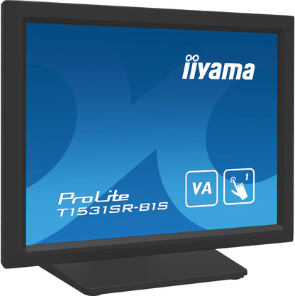 iiyama T1531SR-B1S computer monitor 38.1 cm (15") 1024 x 768 pixels XGA LCD Touchscreen Black