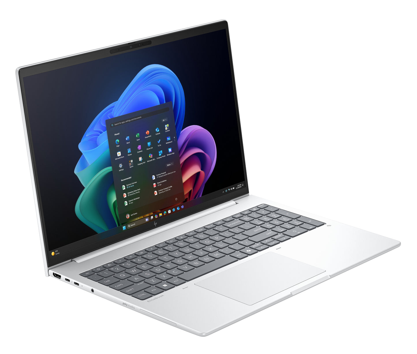 HP EliteBook 8 G1i 16 inch Notebook Next Gen AI PC Wolf Pro Security Edition Copilot+ PC Intel Core Ultra 7 256V Laptop 40.6 cm (16") WUXGA 16 GB LPDDR5x-SDRAM 512 GB SSD Wi-Fi 7 (802.11be) Windows 11 Pro Silver