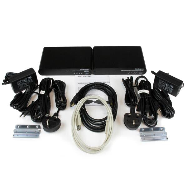 StarTech.com USB HDMI over Cat 5e / Cat 6 KVM Console Extender w/ 1080p Uncompressed Video - 330ft (100m)