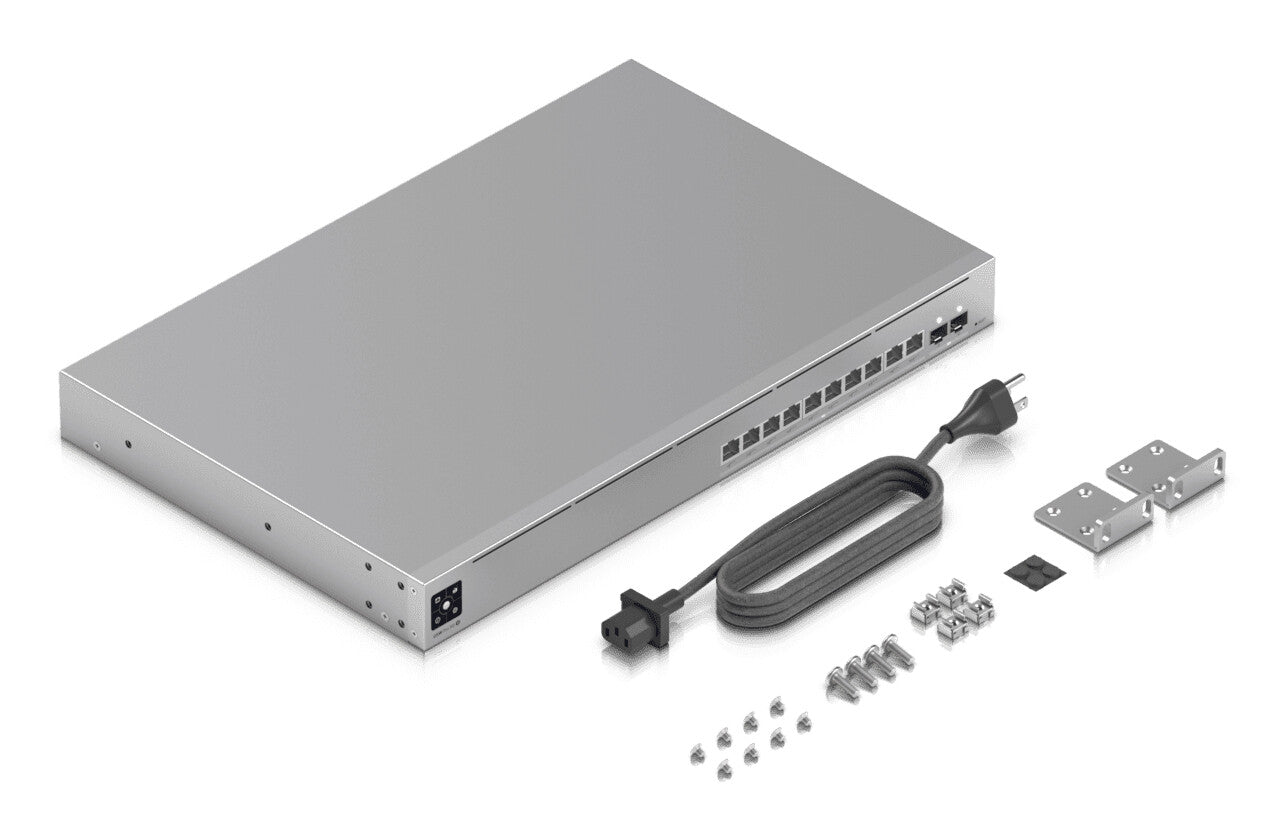 Ubiquiti UniFi Pro XG 10 PoE Managed L2/L3 10G Ethernet (100/1000/10000) Power over Ethernet (PoE) 1U Grey
