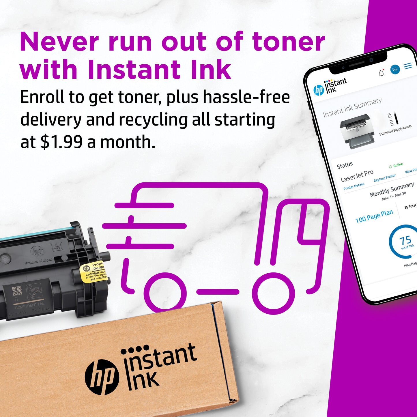 HP LaserJet M209dw Wireless Black and white Printer, Duplex