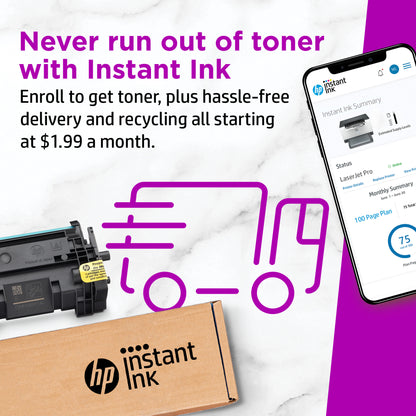 HP LaserJet M209dw Wireless Black and white Printer, Duplex