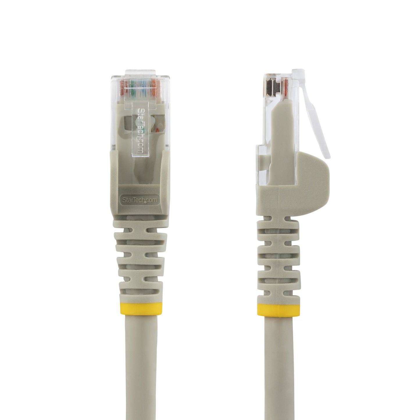 StarTech.com 5m CAT6 Ethernet Cable - LSZH (Low Smoke Zero Halogen) - 10 Gigabit 250Mhz 100W PoE RJ45 10GbE UTP Network Patch Cord Snagless with Strain Relief - Grey, CAT 6, ETL Verified, 24AWG