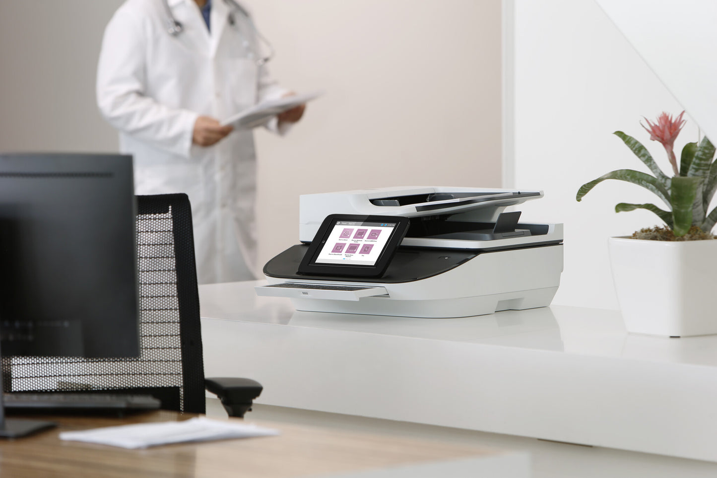 HP Digital Sender Flow 8500 fn2 Flatbed scanner