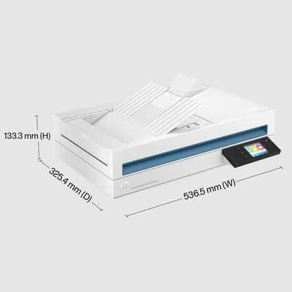 HP ScanJet Enterprise Flow N6600 fnw1 Flatbed scanner 1200 x 1200 DPI A4 White