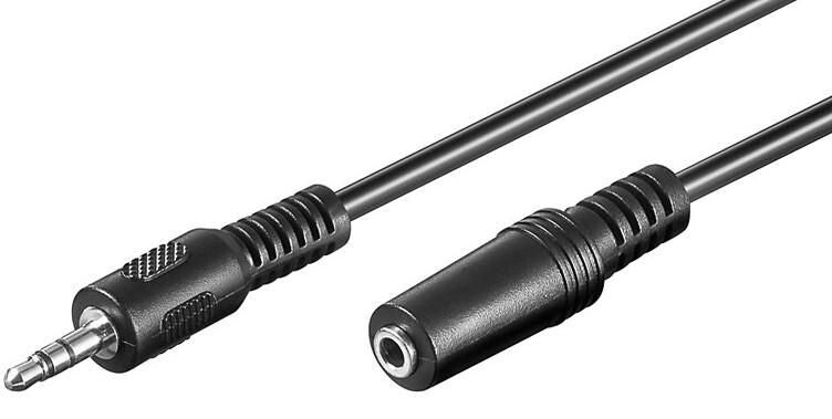Microconnect AUDLR20 audio cable 20 m 3.5mm Black