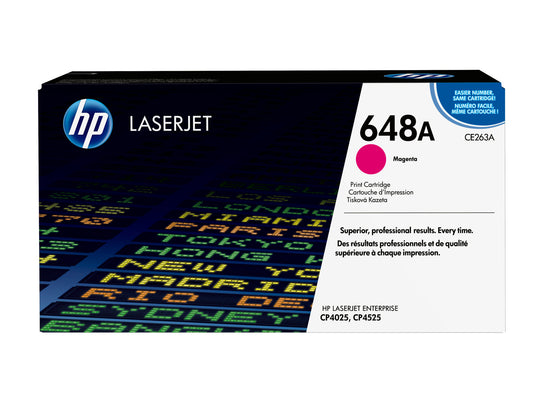 HP 648A Magenta Original LaserJet Toner Cartridge