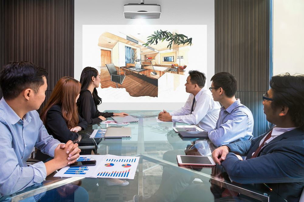 Optoma ZU500USTe data projector Ultra short throw projector 5000 ANSI lumens DLP WUXGA (1920x1200) 3D White