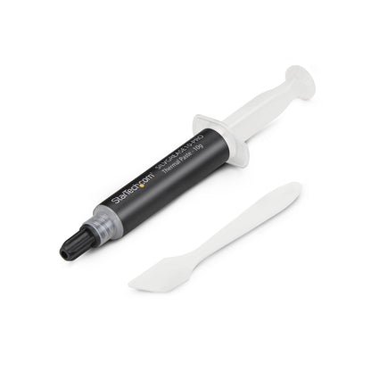 StarTech.com High-Performance Silicone Thermal Paste, 14.5W/m•K Conductivity, Grease Compound for CPUs, GPUs, and ICs, Improves Heat Dissipation in Computers