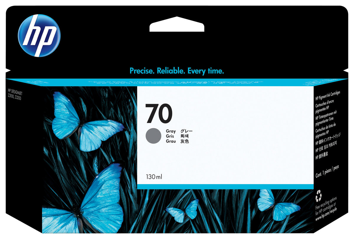HP 70 grey ink cartridge, 130ml
