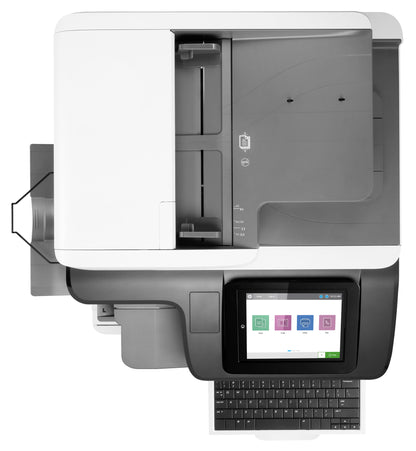 HP Color LaserJet Enterprise Flow LaserJet Enterprise Flow M776zs Wireless Multifunction Color Printer, Copier, Scanner; Duplex