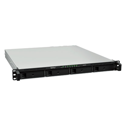 Synology RackStation RS826RP+ NAS/storage server Rack (1U) AMD Ryzen V1500B 4 GB DDR4 0 TB DiskStation Manager Black, Grey