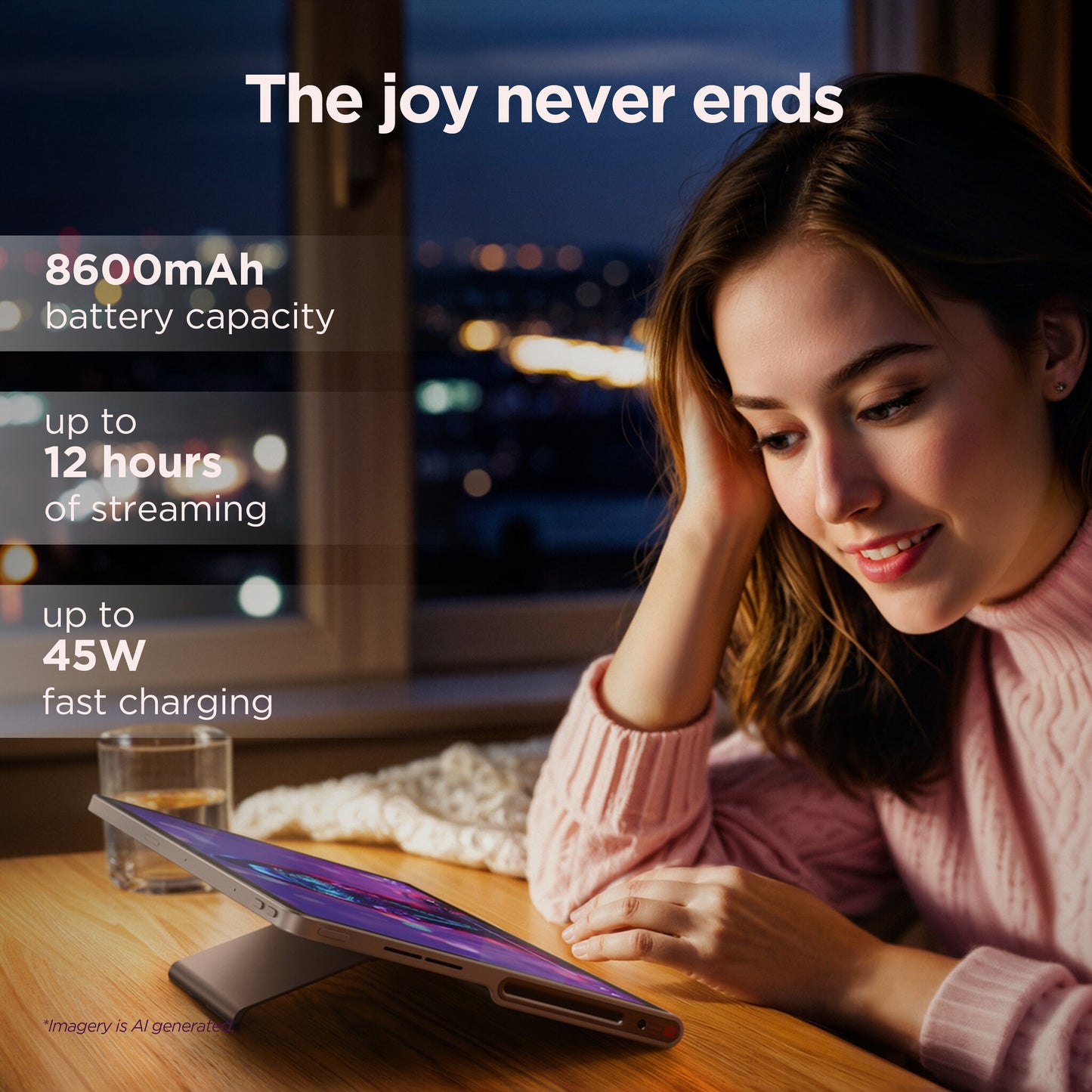 Lenovo Tab Plus Mediatek 256 GB 29.2 cm (11.5") 8 GB Wi-Fi 5 (802.11ac) Android 14 Grey