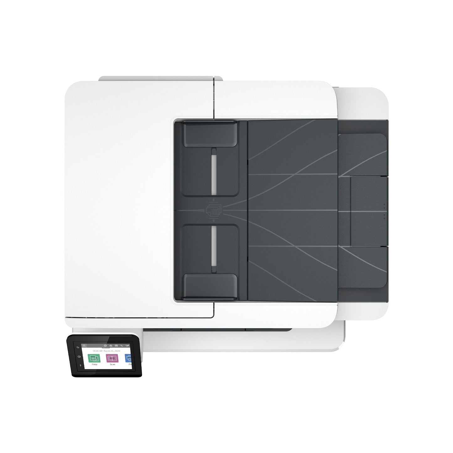 HP LaserJet Pro 4102fdn Multifunction Black and white Printer, Ethernet Only; Copier, Scanner