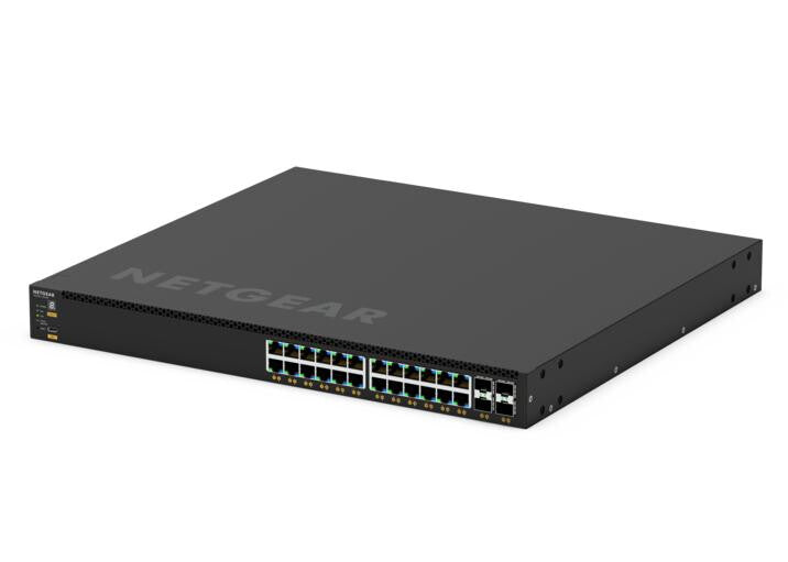 NETGEAR GSM4328 Managed L3 Gigabit Ethernet (10/100/1000) Power over Ethernet (PoE) 1U Black