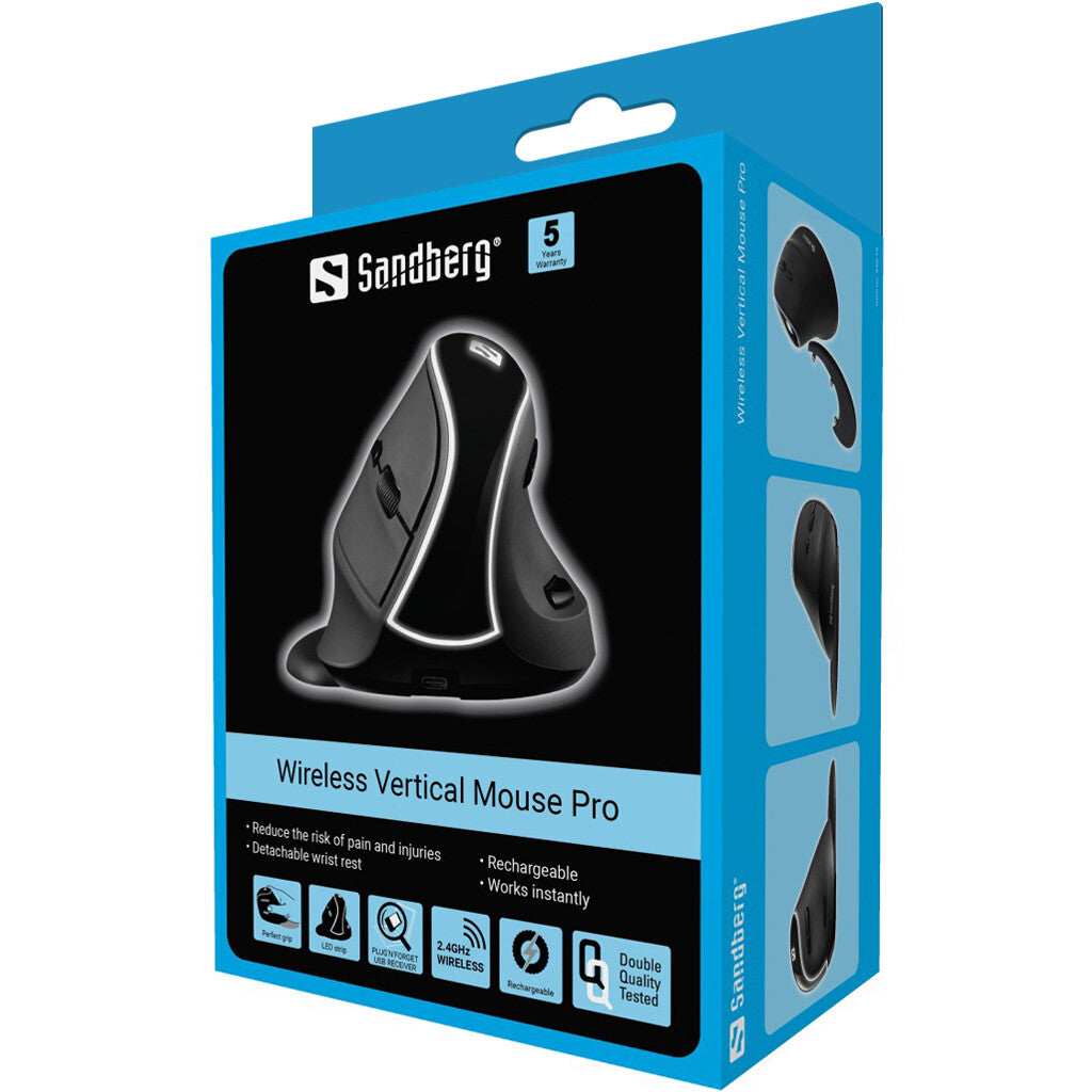 Sandberg Wireless Vertical Mouse Pro