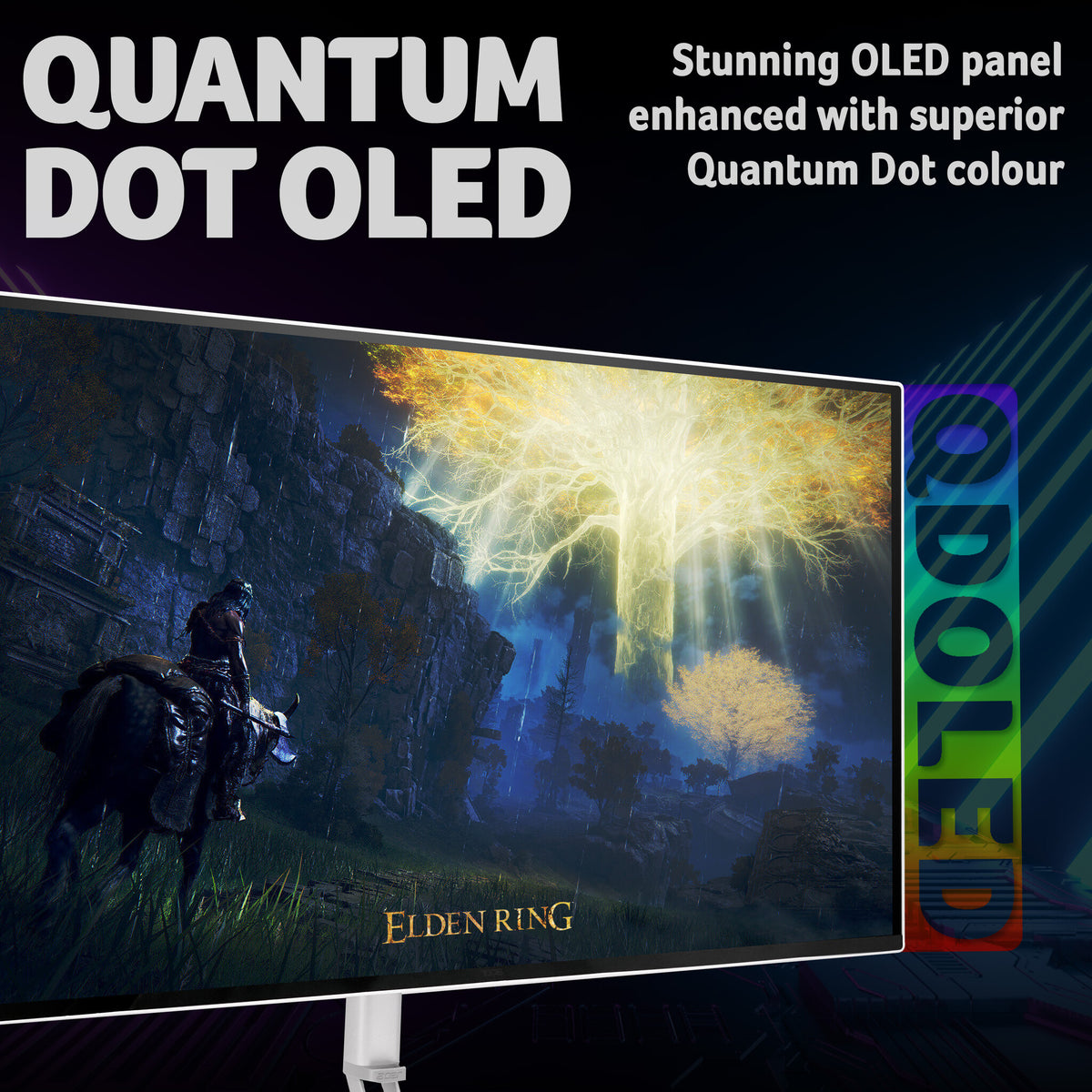 Acer CE270UX QD-OLED monitor - 26.5" Quad HD (2560x1440), QD-OLED, 240Hz, 0.03ms, FreeSync Premium, HDR10, white