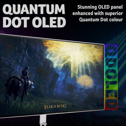 Acer CE270UX QD-OLED monitor - 26.5" Quad HD (2560x1440), QD-OLED, 240Hz, 0.03ms, FreeSync Premium, HDR10, white