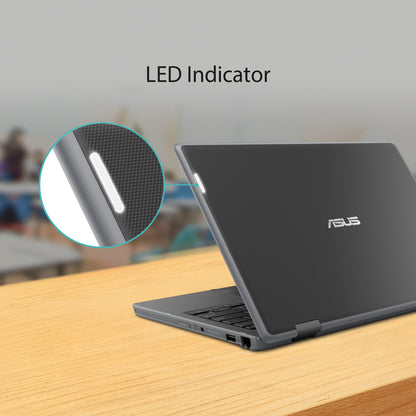 ASUS BR1100C-C41XA-3Y Intel® Celeron® N N4500 Laptop 29.5 cm (11.6") HD 4 GB DDR4-SDRAM 128 GB eMMC Wi-Fi 6 (802.11ax) Windows 11 Pro Education Grey
