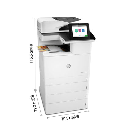 HP Color LaserJet Enterprise LaserJet Enterprise M776dn Multifunction Color Printer, Ethernet Only; Copier, Scanner