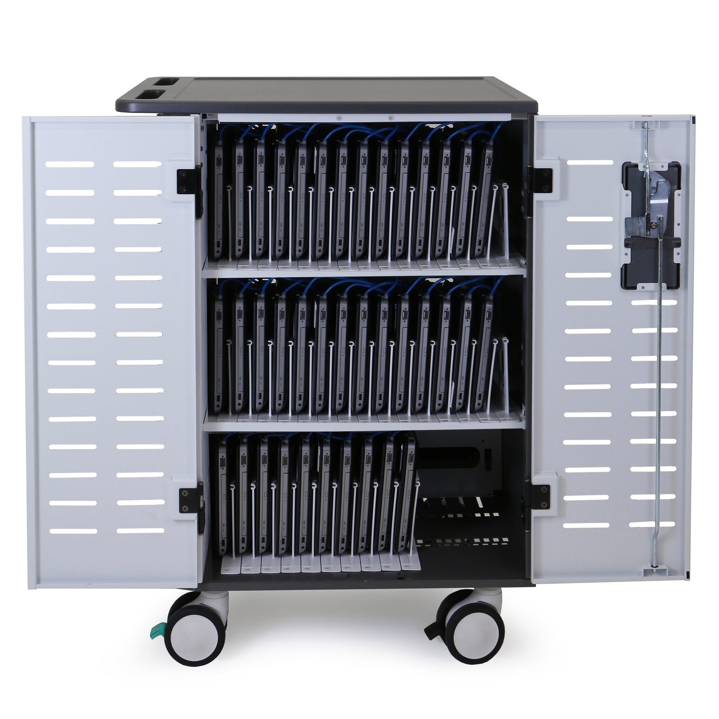 Ergotron Zip40 Portable device management cart Black, Grey