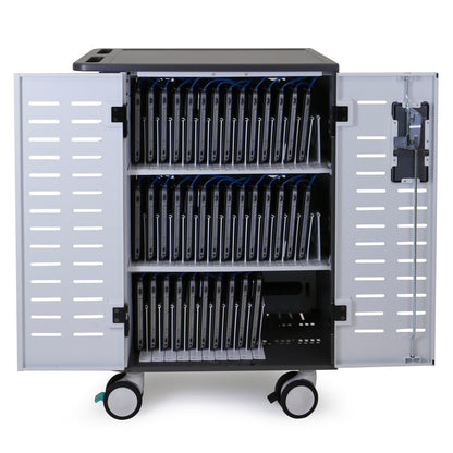Ergotron Zip40 Portable device management cart Black, Grey