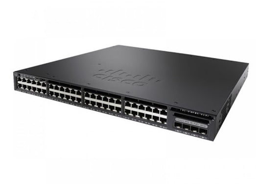 Cisco WS-C3650-48FS-L PoE managed L3 network switch