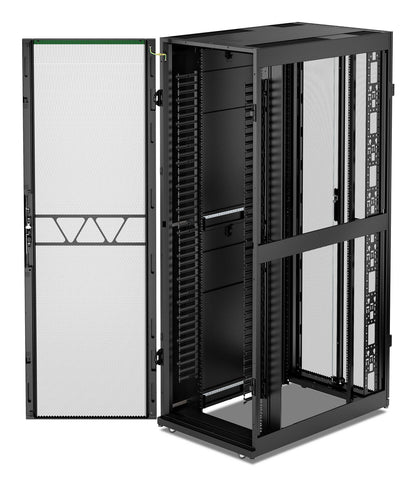APC NetShelter SX, Networking Rack Enclosure, 48U, 2258H x 750W x 1200D mm, with Sides, Black