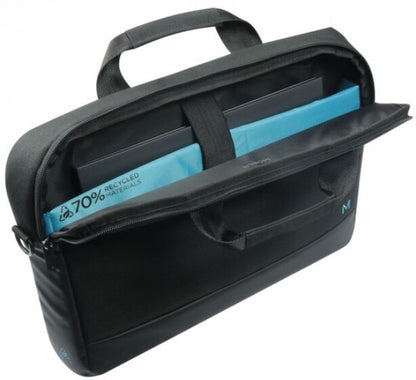 Mobilis RE.LIFE 39.6 cm (15.6") Briefcase Black