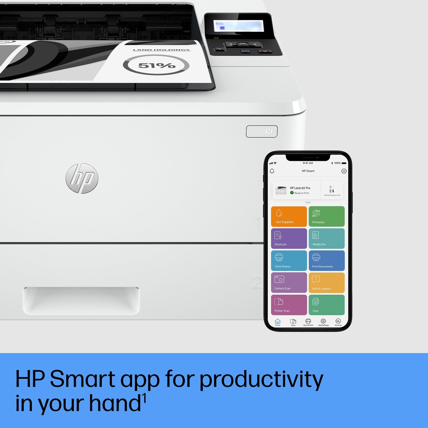 HP LaserJet Pro 4002dn Printer