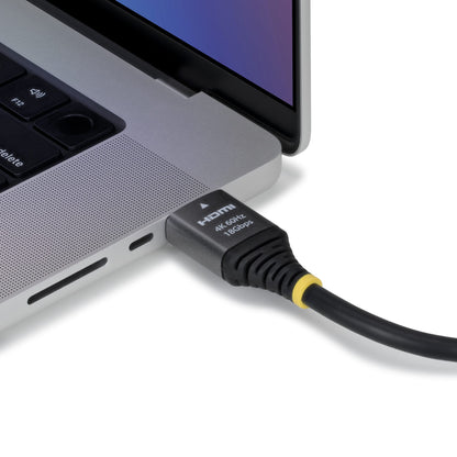StarTech.com 5ft (1.5m) Premium Certified High Speed HDMI Cable, 4K 60Hz/1440p 144Hz, HDMI 2.0 Cable with HDR10/ARC, 18Gbps, 4K HDMI Cord for Monitor/TV/Display, High-Flex TPE Jacket