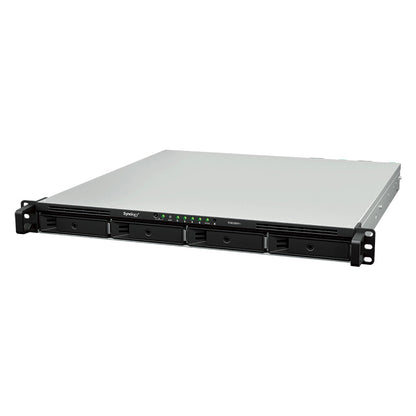 Synology RackStation RS826RP+ NAS/storage server Rack (1U) AMD Ryzen V1500B 4 GB DDR4 0 TB DiskStation Manager Black, Grey