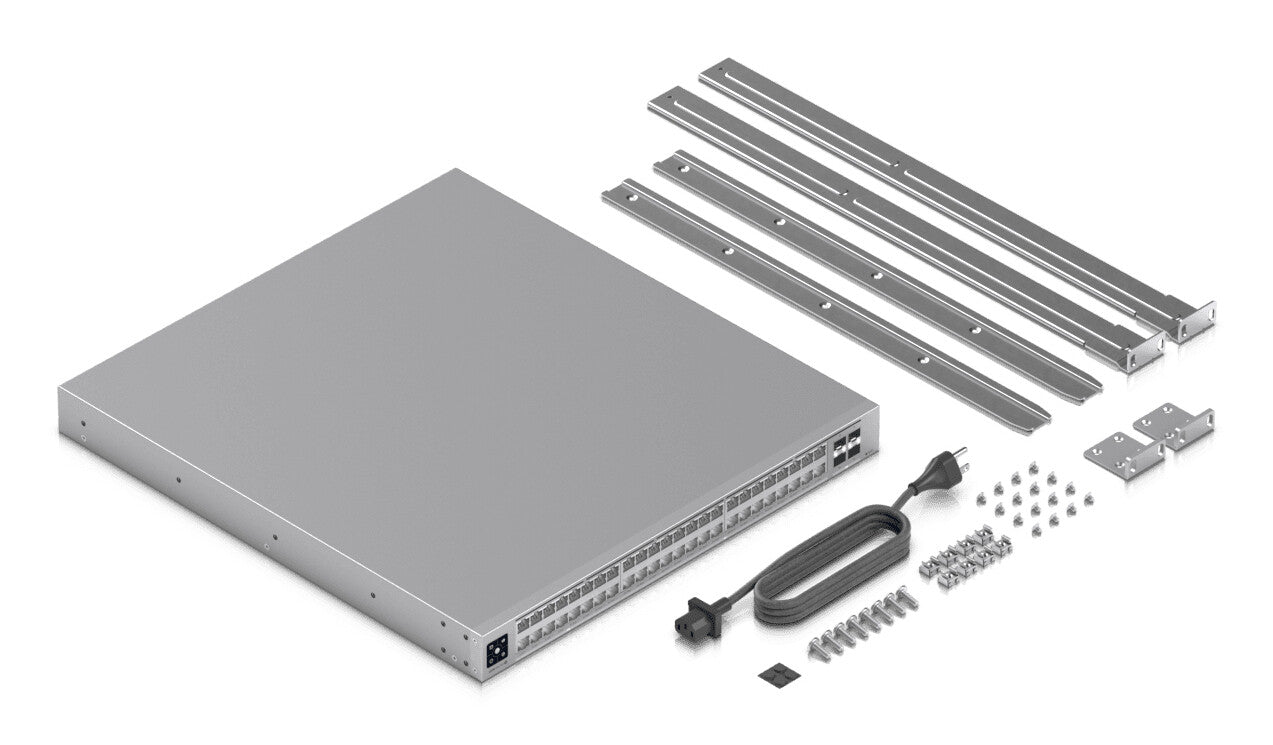 Ubiquiti UniFi Pro XG 48 PoE Managed L3 10G Ethernet (100/1000/10000) Power over Ethernet (PoE) 1U Grey