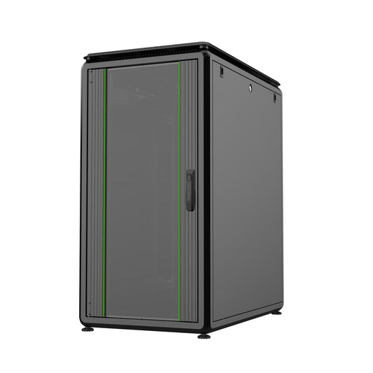 Lanview RDL22U61BL rack cabinet 22U Freestanding rack Black