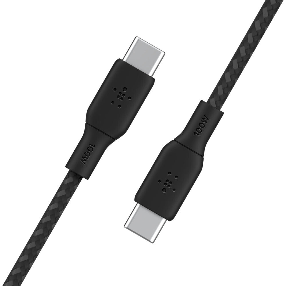 Belkin CAB014bt3MBK USB cable USB 2.0 3 m USB C 0.48 Gbit/s 100 W Black