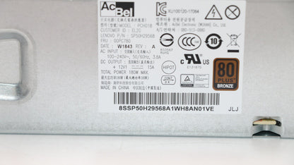 Lenovo 00PC780 power supply unit 180 W Silver