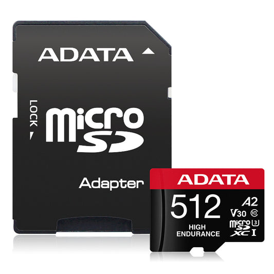 ADATA High Endurance 512GB MicroSDXC UHS-I Class 10 memory card