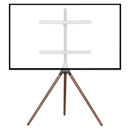 Manhattan Tripod Floor Mount for TV & Monitors, Stand Assembly, For screens: 37" to 65", VESA compatability: all between 200x200 to 600x400mm - check the dimensions of the four mounting holes on back of screen to ensure it fits, Max 32kg, Black, LFD, Brac